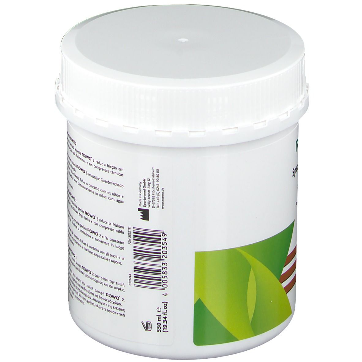 Rowo 2 Pommade De Massage Pot