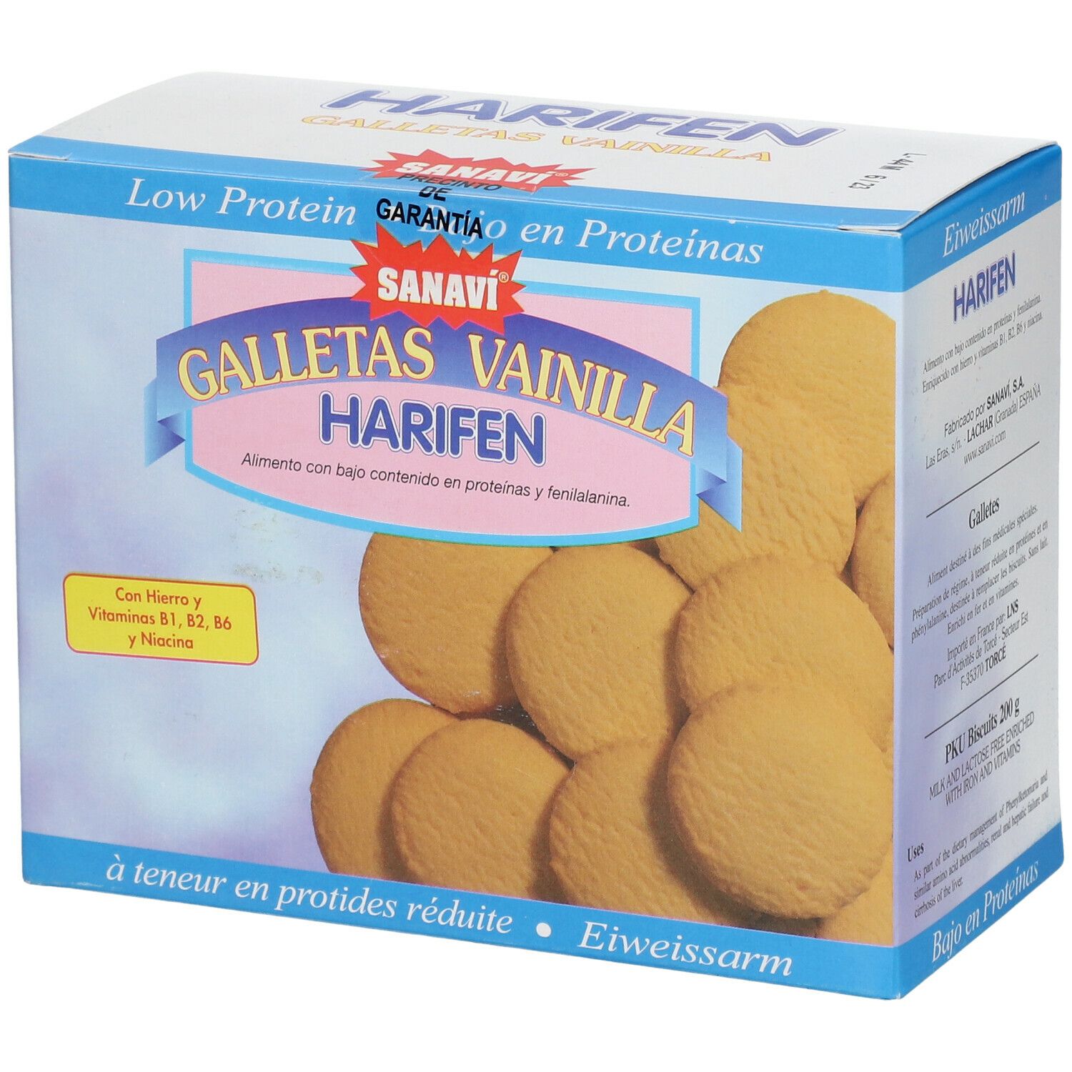 Sanavi Harifen Vanille Galets