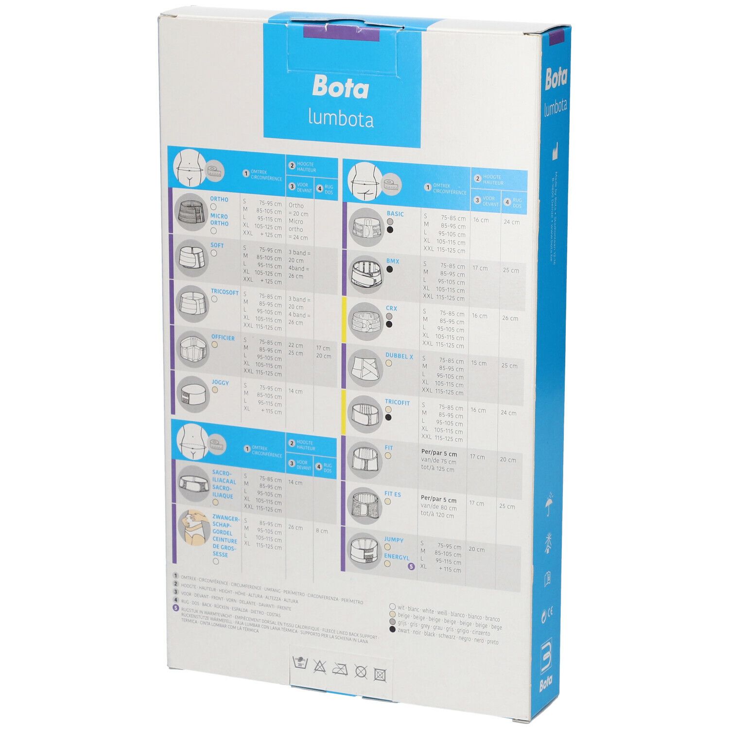 Bota Lumbota Sacro-Iliacaal Skin Extra Extra Large