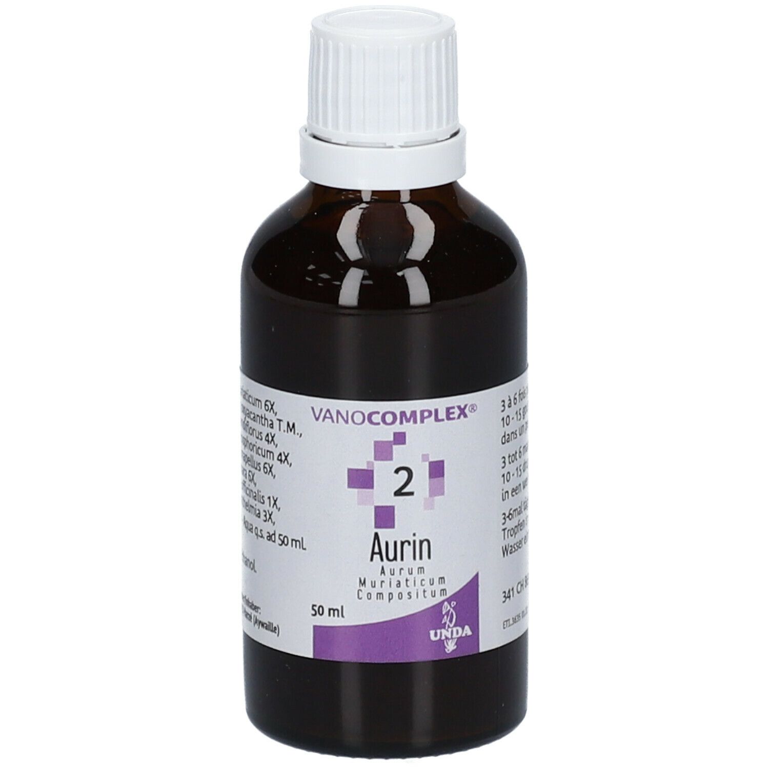 Vanocomplex 2 Aurin Aurum Muriaticum