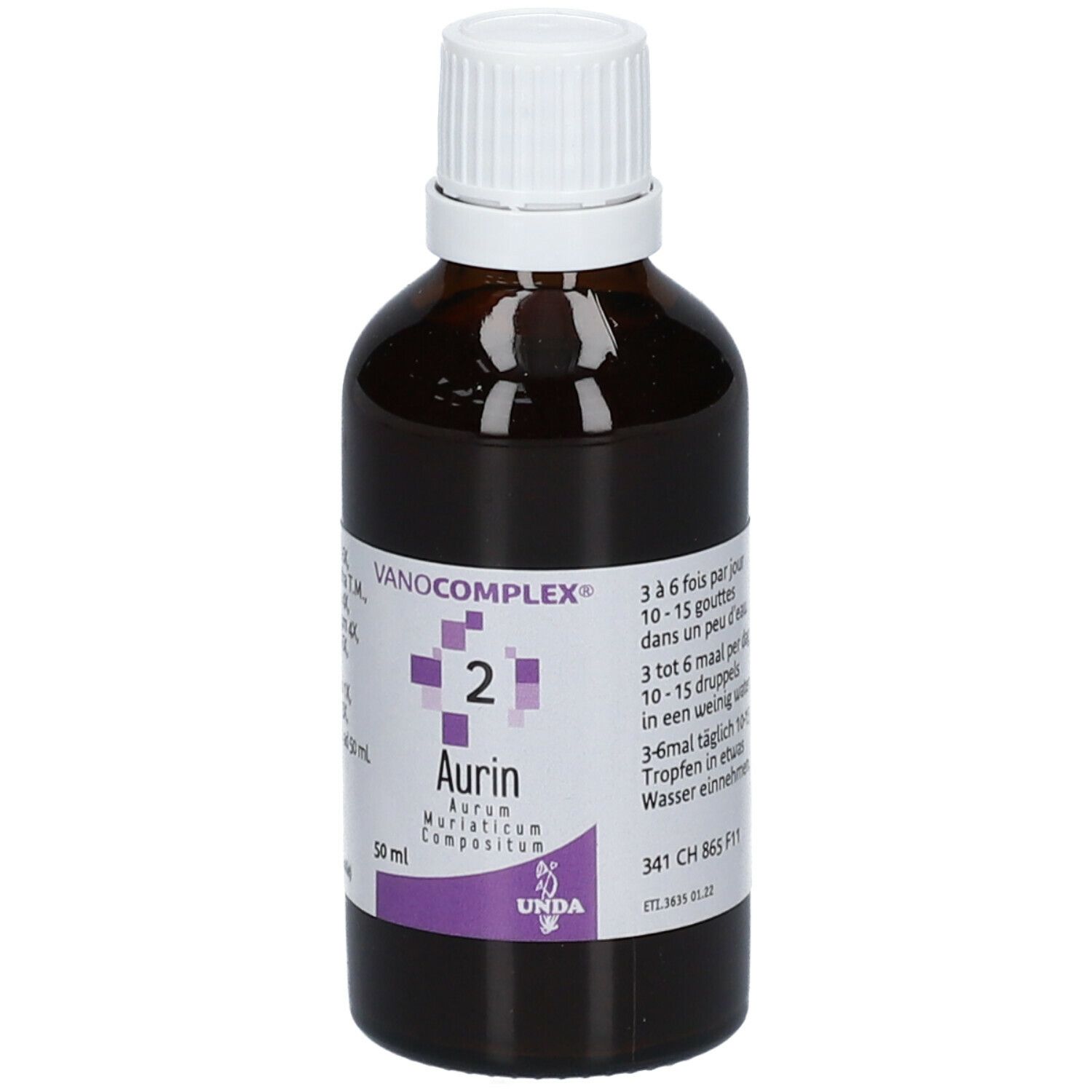 Vanocomplex 2 Aurin Aurum Muriaticum