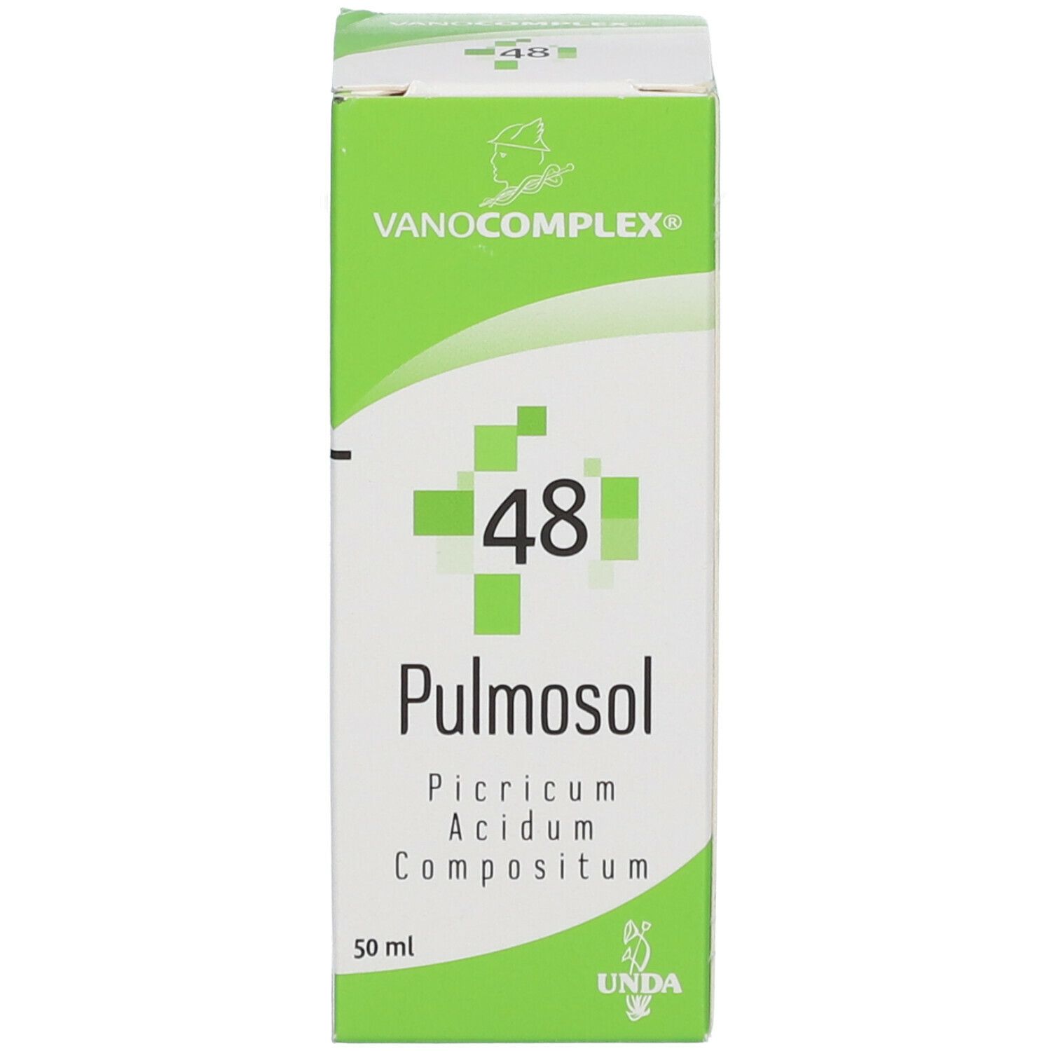Vanocomplex 48 Pulmosol Picricum Acidum