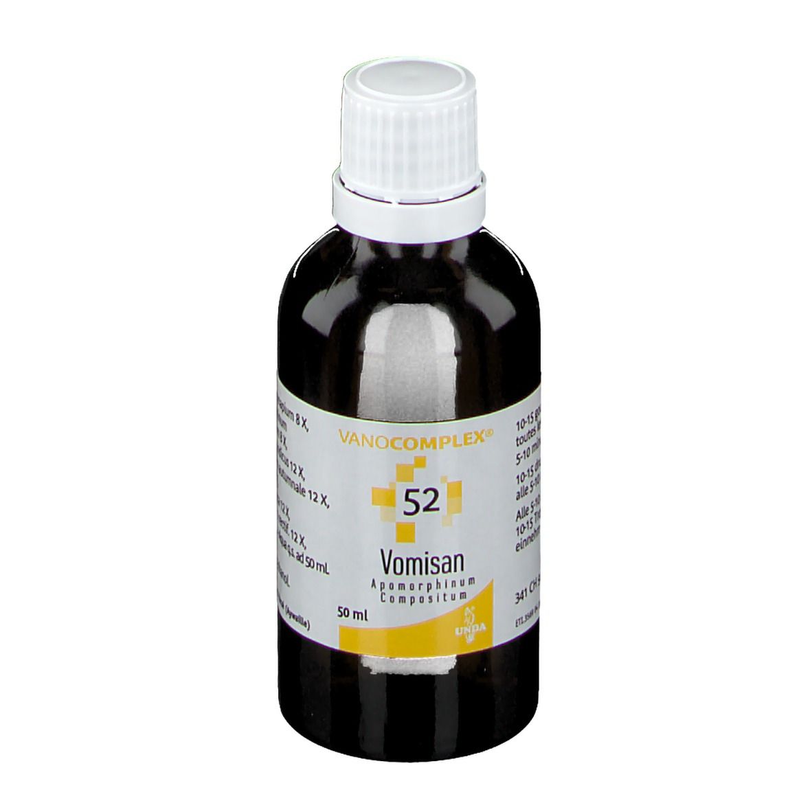 Vanocomplex 52 Vomisan Apomorhpin