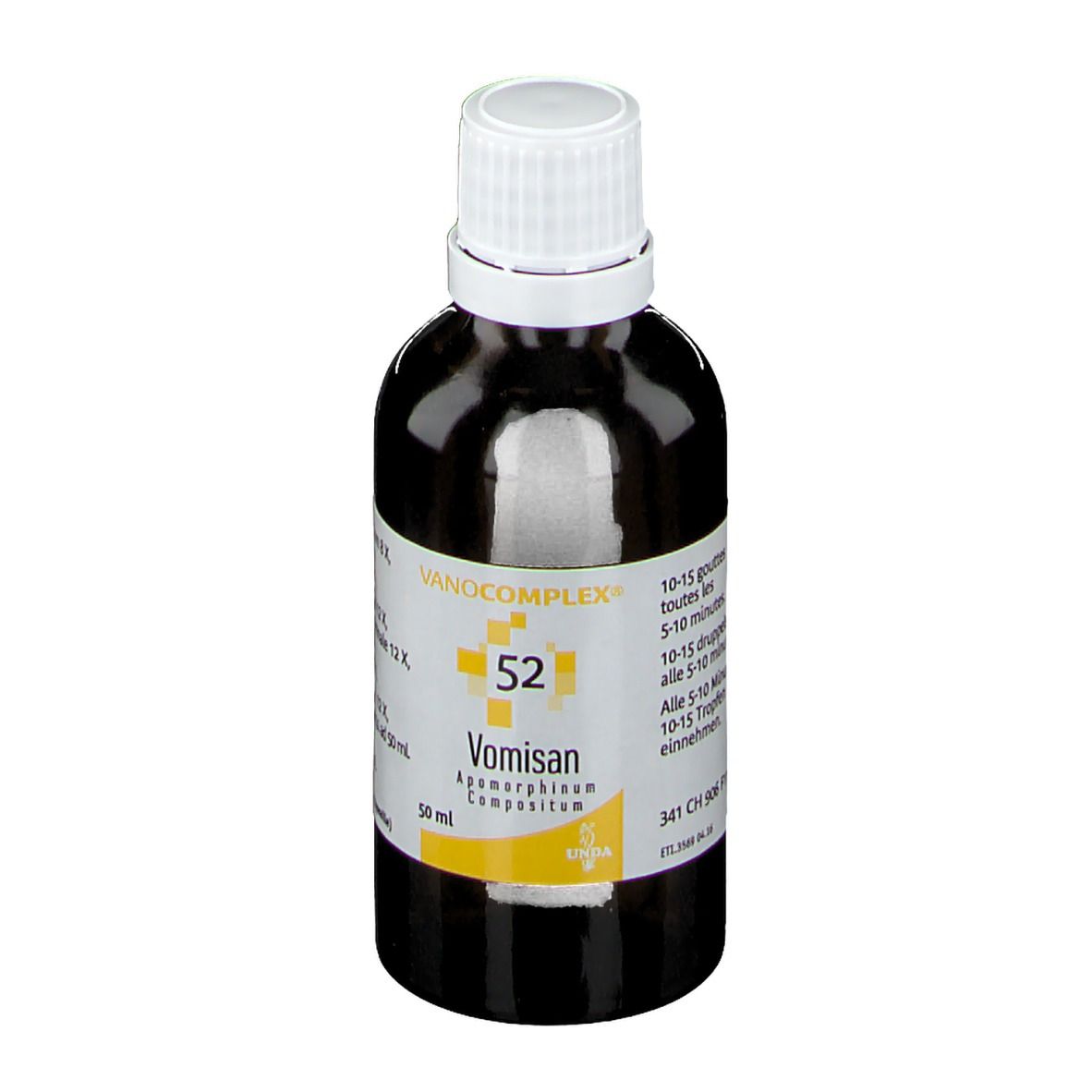 Vanocomplex 52 Vomisan Apomorhpin