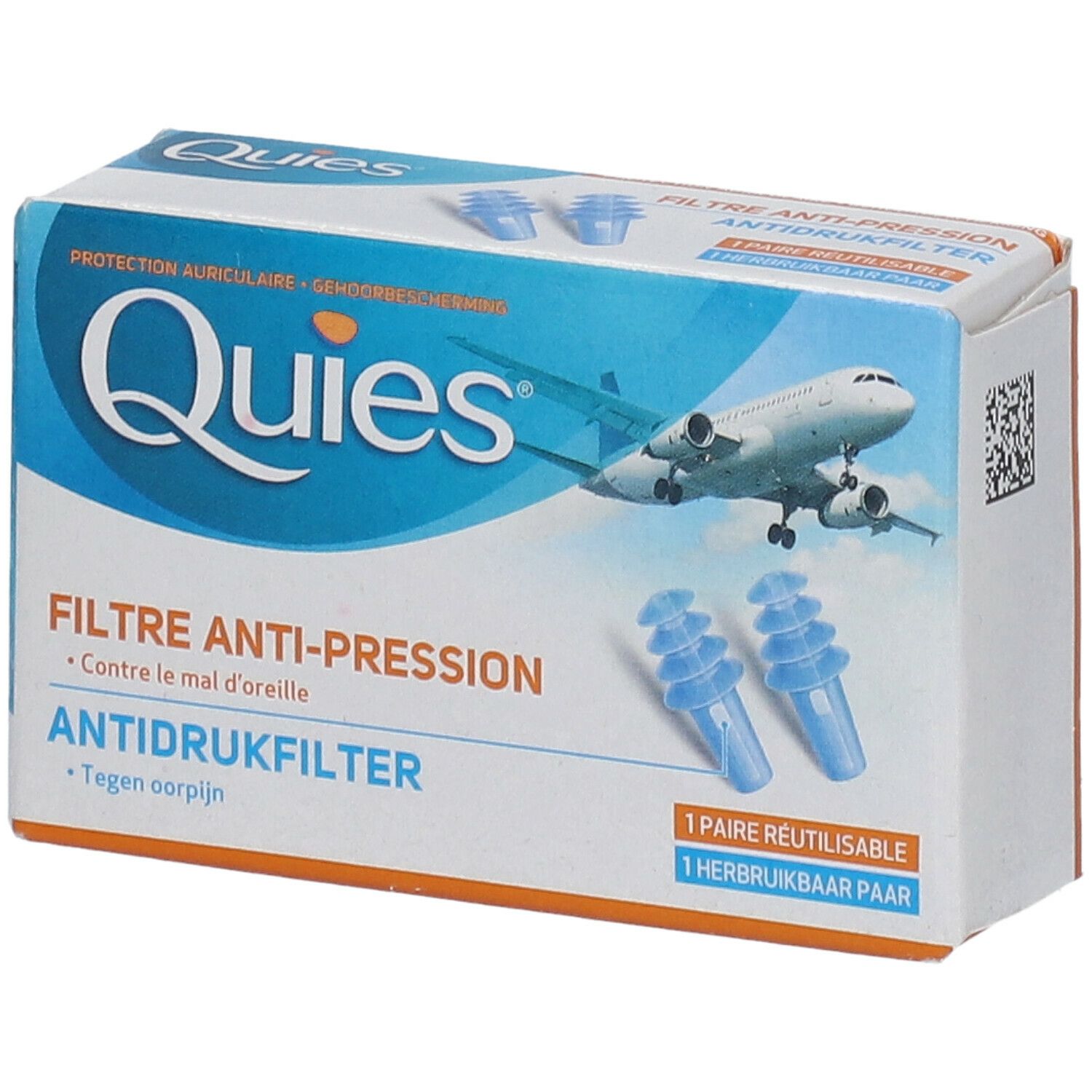 Quies Protection Auditive Earplanes Adultes