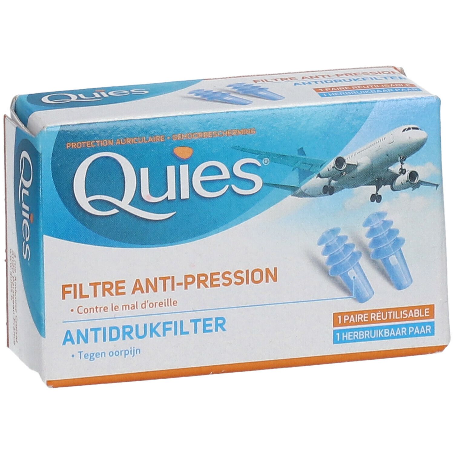 Quies Protection Auditive Earplanes Adultes