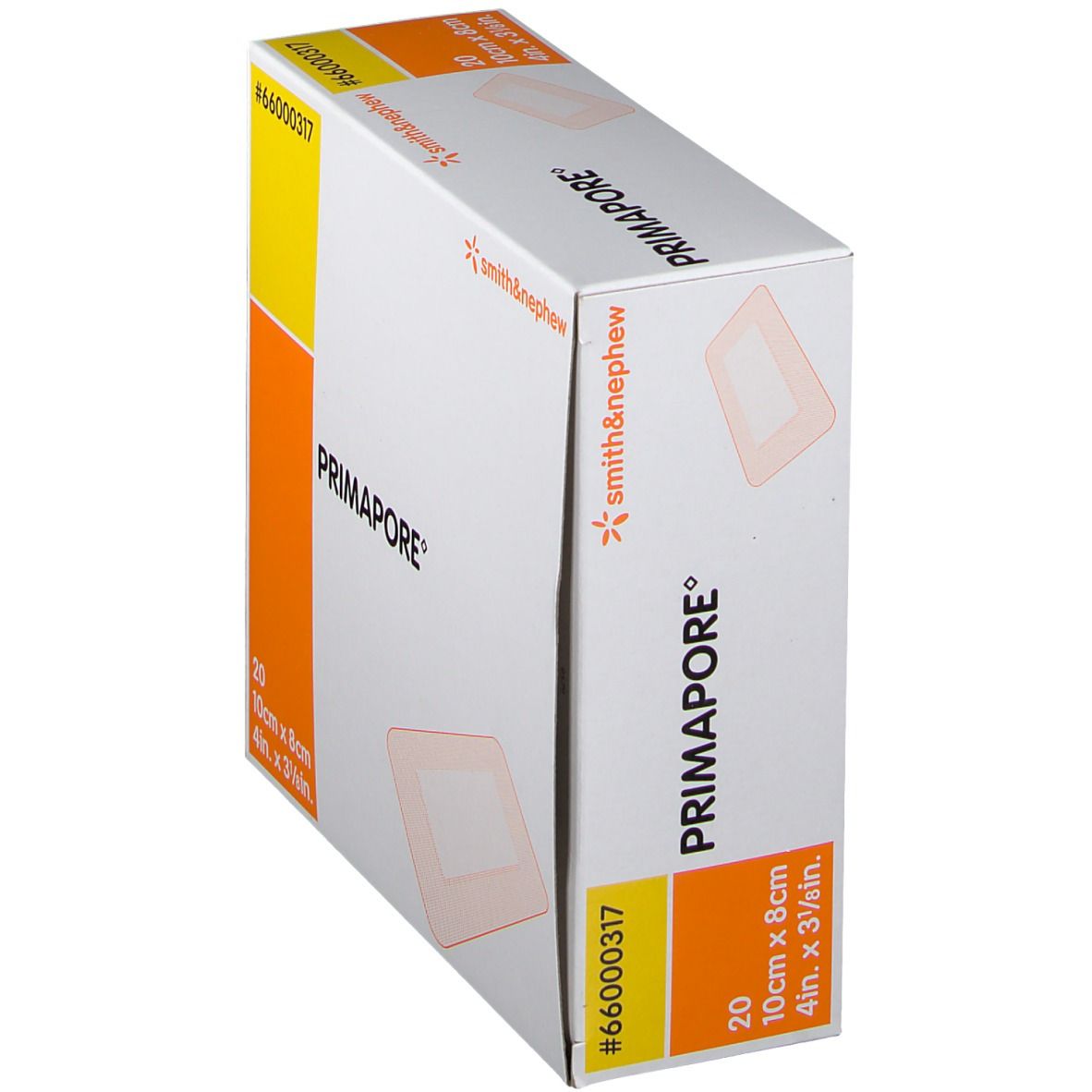 Primapore S&N Pans Post-Op 10cm x 8cm