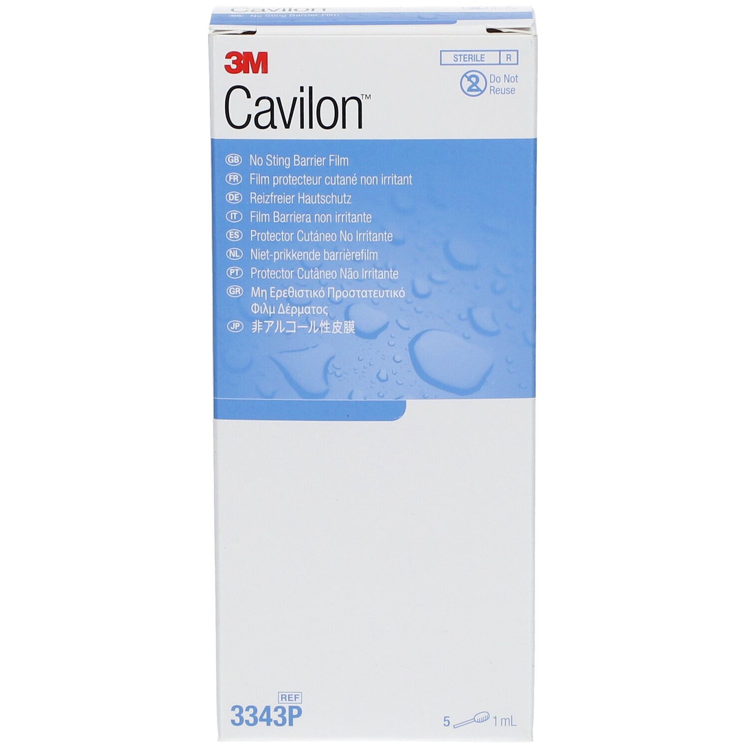 3M Cavilon Film Cutané Non-irritant Applicateur Mousse