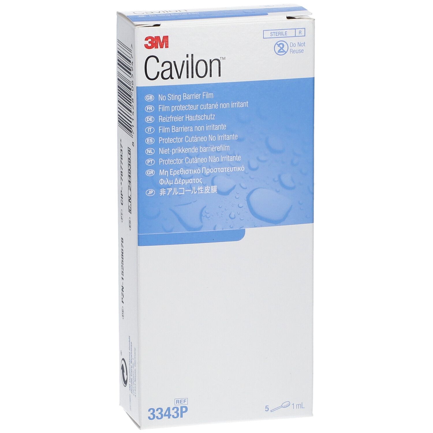 3M Cavilon Film Cutané Non-irritant Applicateur Mousse