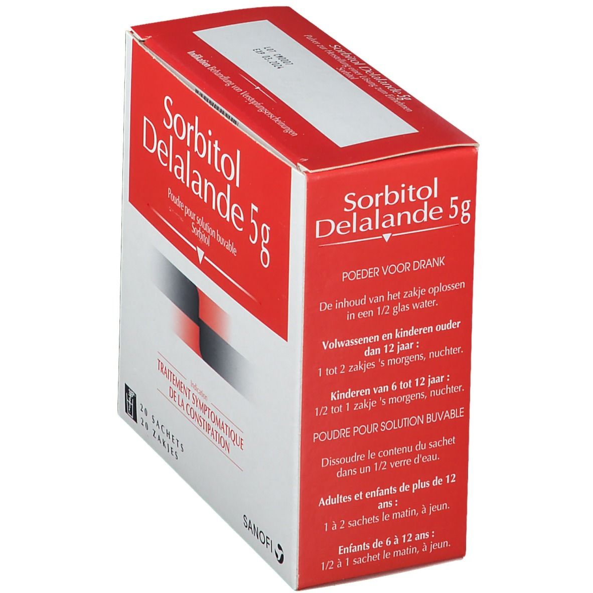 Sorbitol Delalande 5g - Pour Constipation