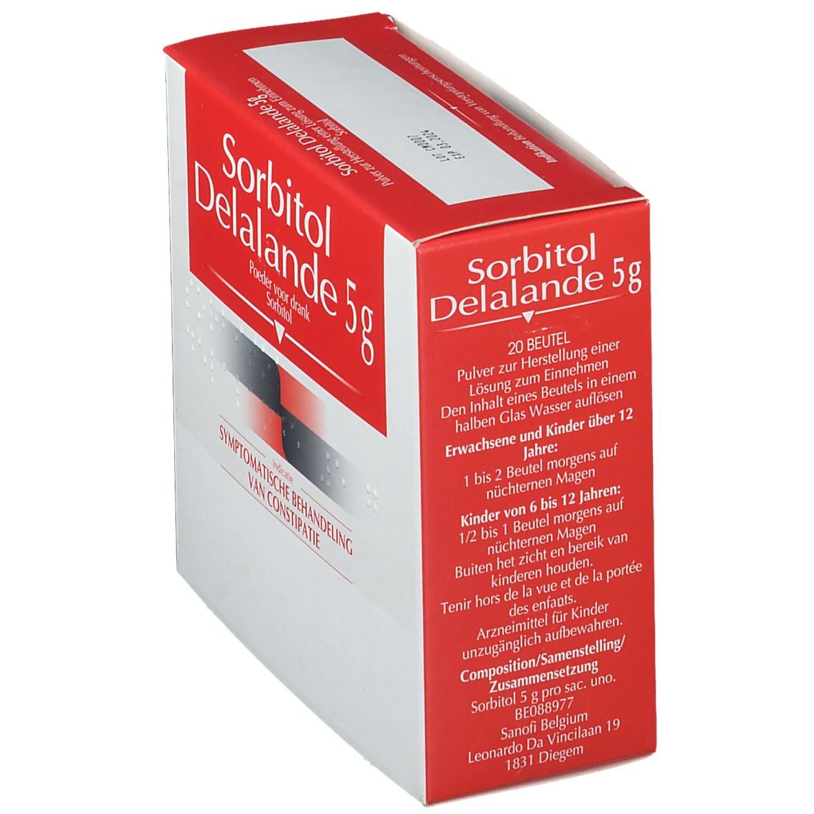 Sorbitol Delalande 5g - Pour Constipation