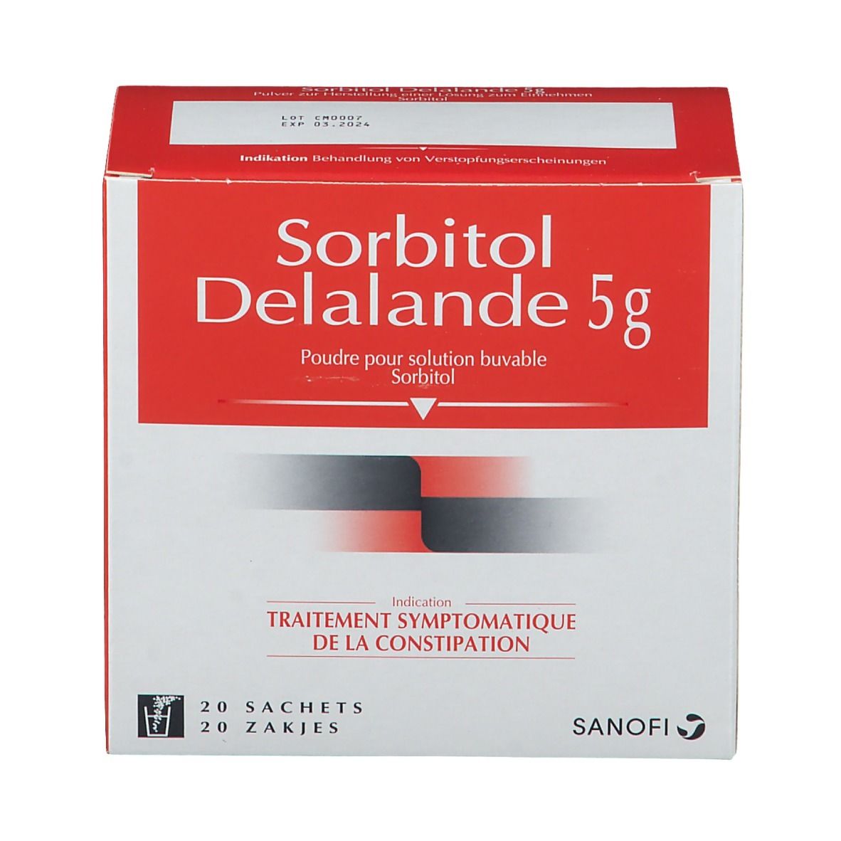 Sorbitol Delalande 5g - Pour Constipation