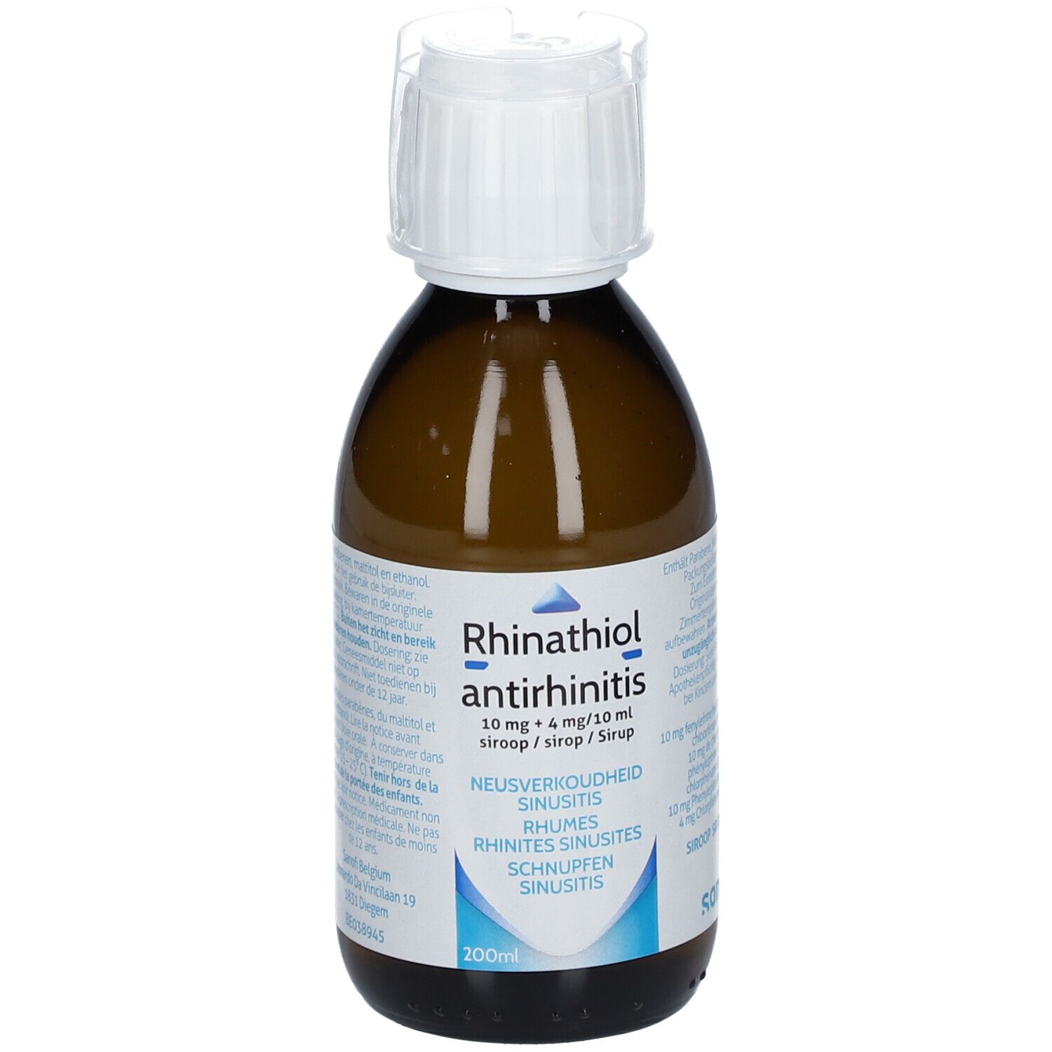 Rhinathiol Antirhinitis 10mg+4mg/10ml - Verkoudheid