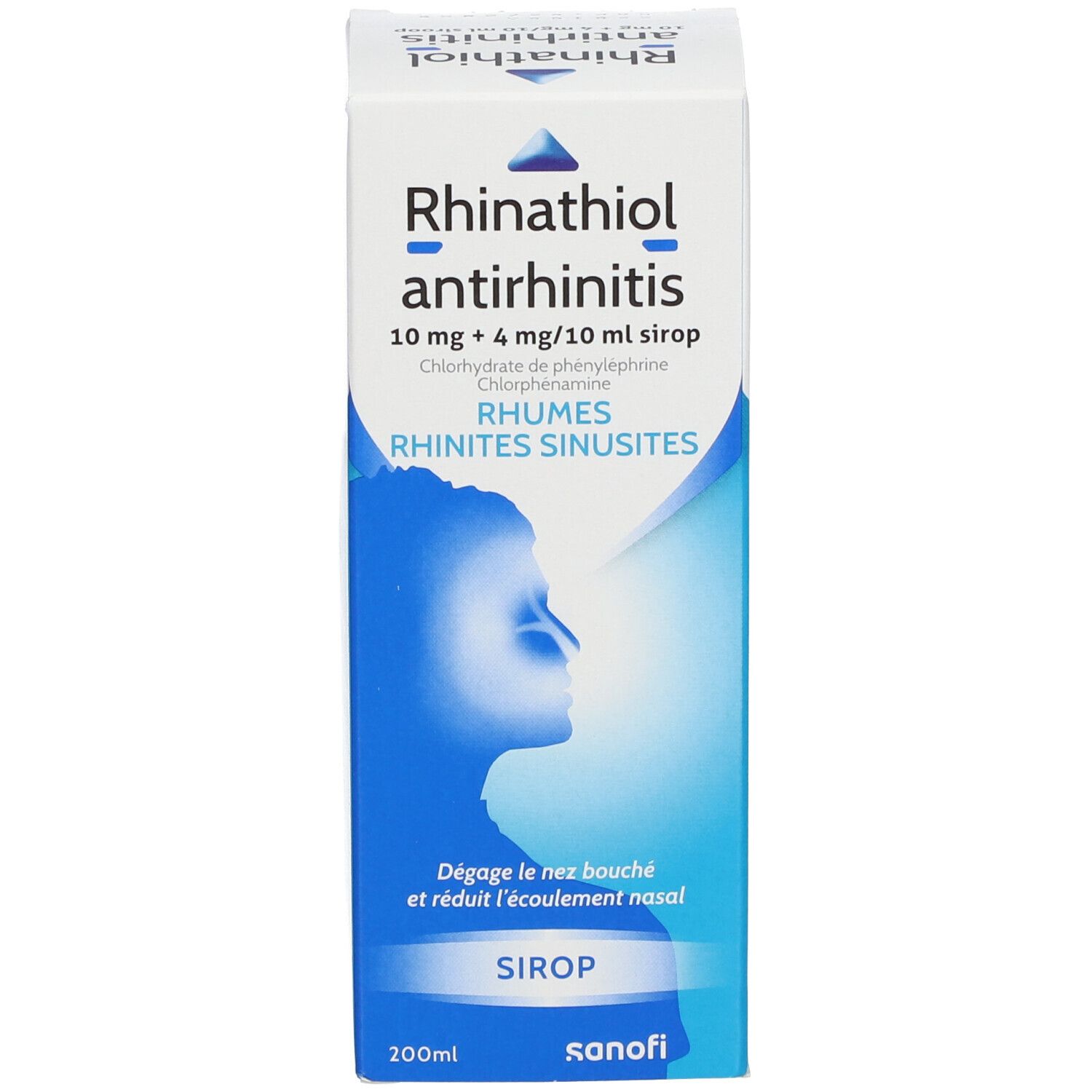 Rhinathiol Antirhinitis 10mg+4mg/10ml - Verkoudheid
