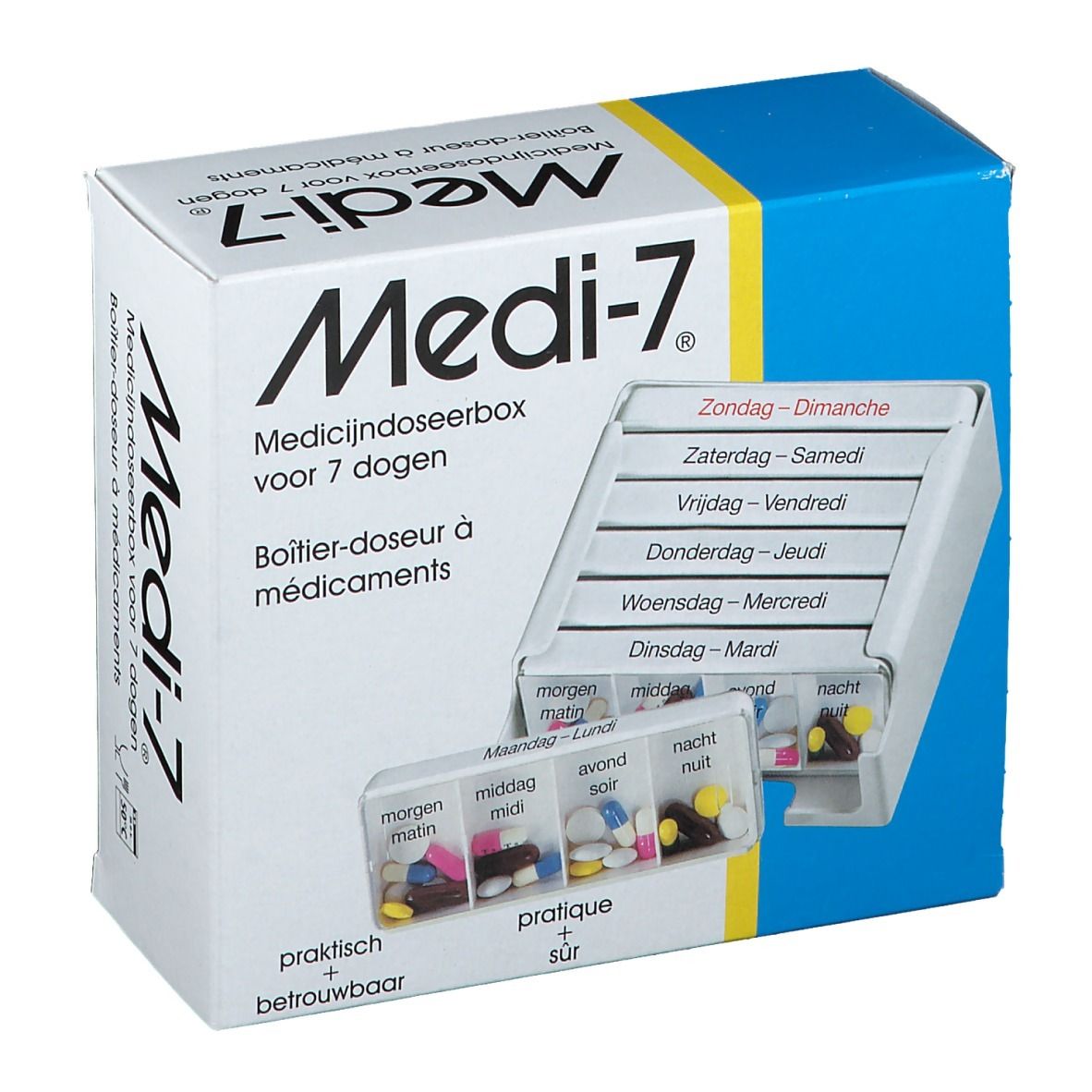 Medi-7 Pilullier Semaine