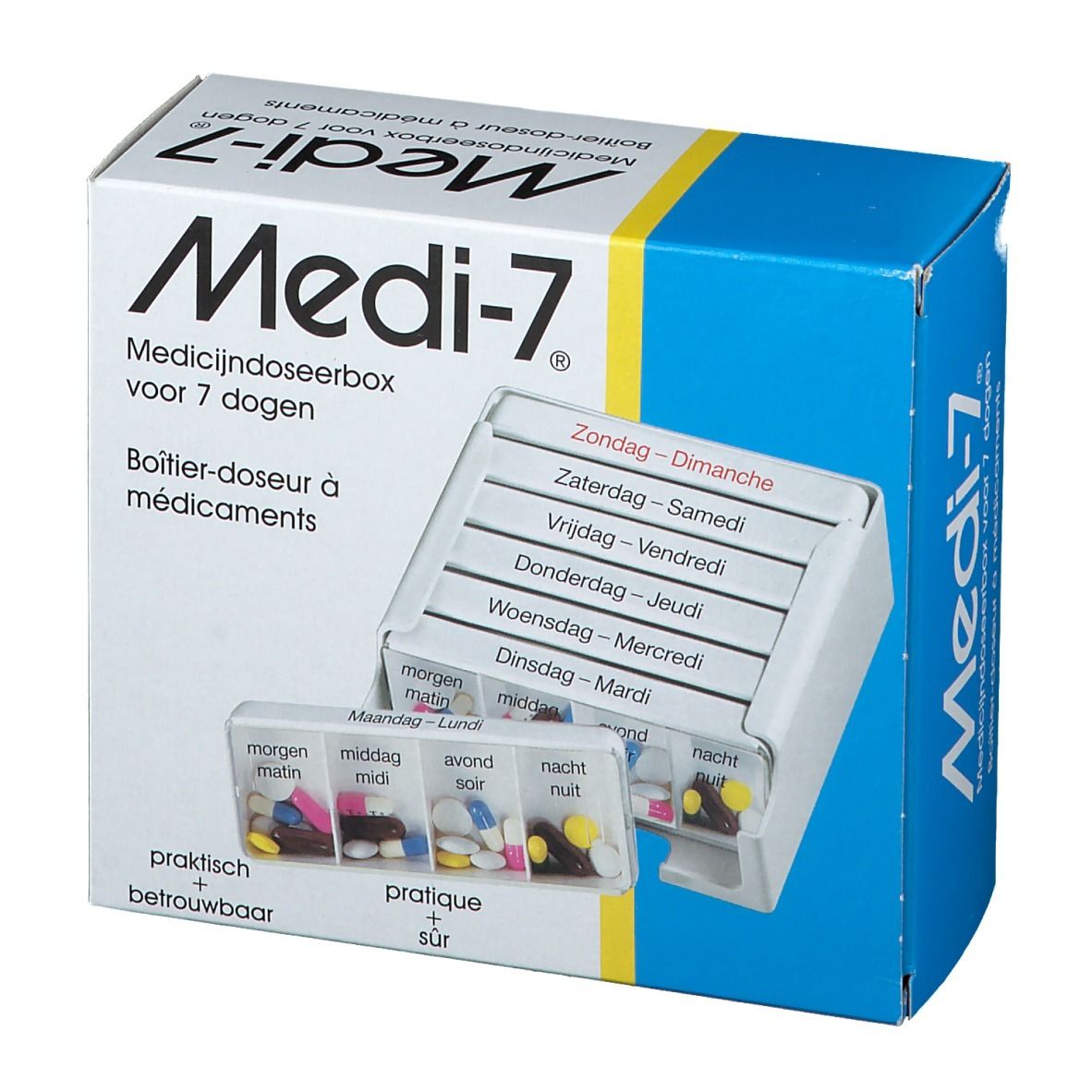 Medi-7 Pilullier Semaine