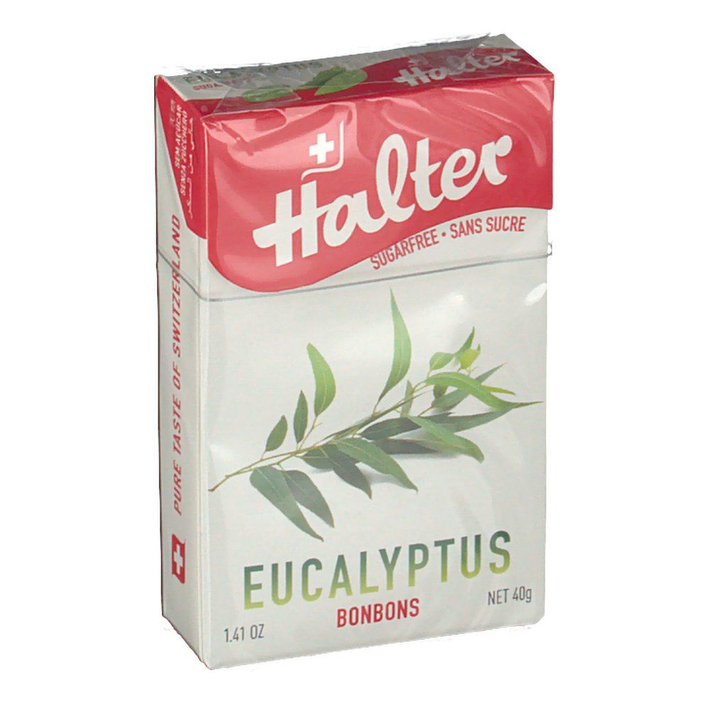 Halter Bonbon Eucalyptus Suikervrij