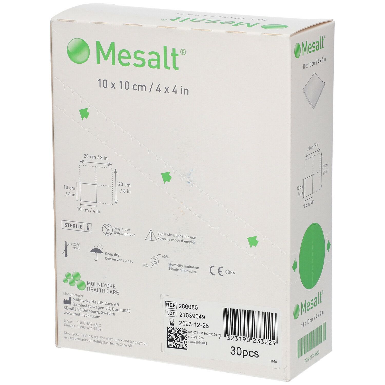 Mesalt Cp/ Kp Ster 10,00X10,00Cm