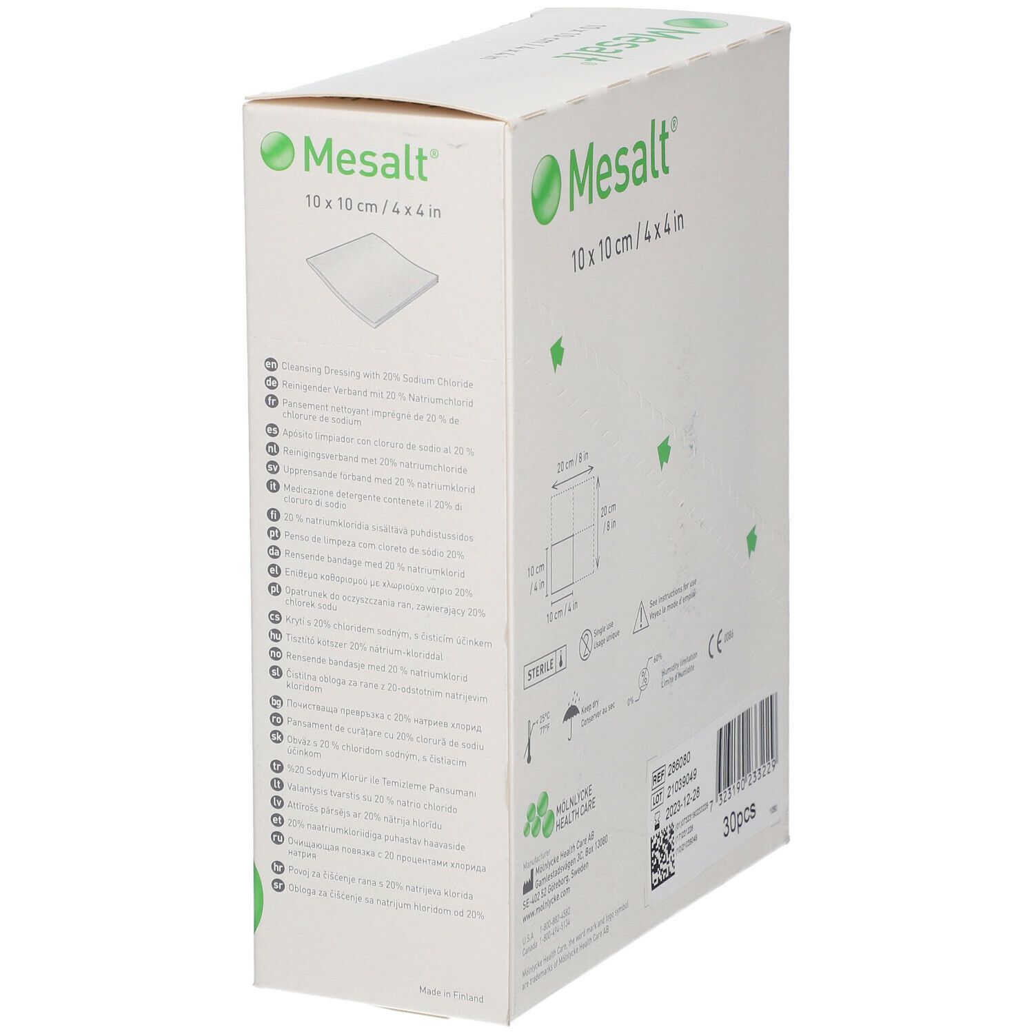 Mesalt Cp/ Kp Ster 10,00X10,00Cm