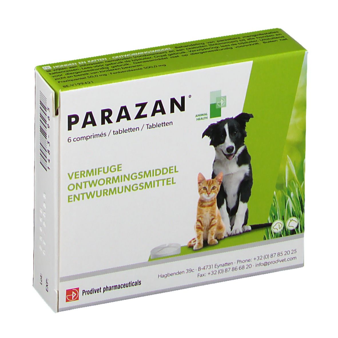 Parazan Chiens et Chats