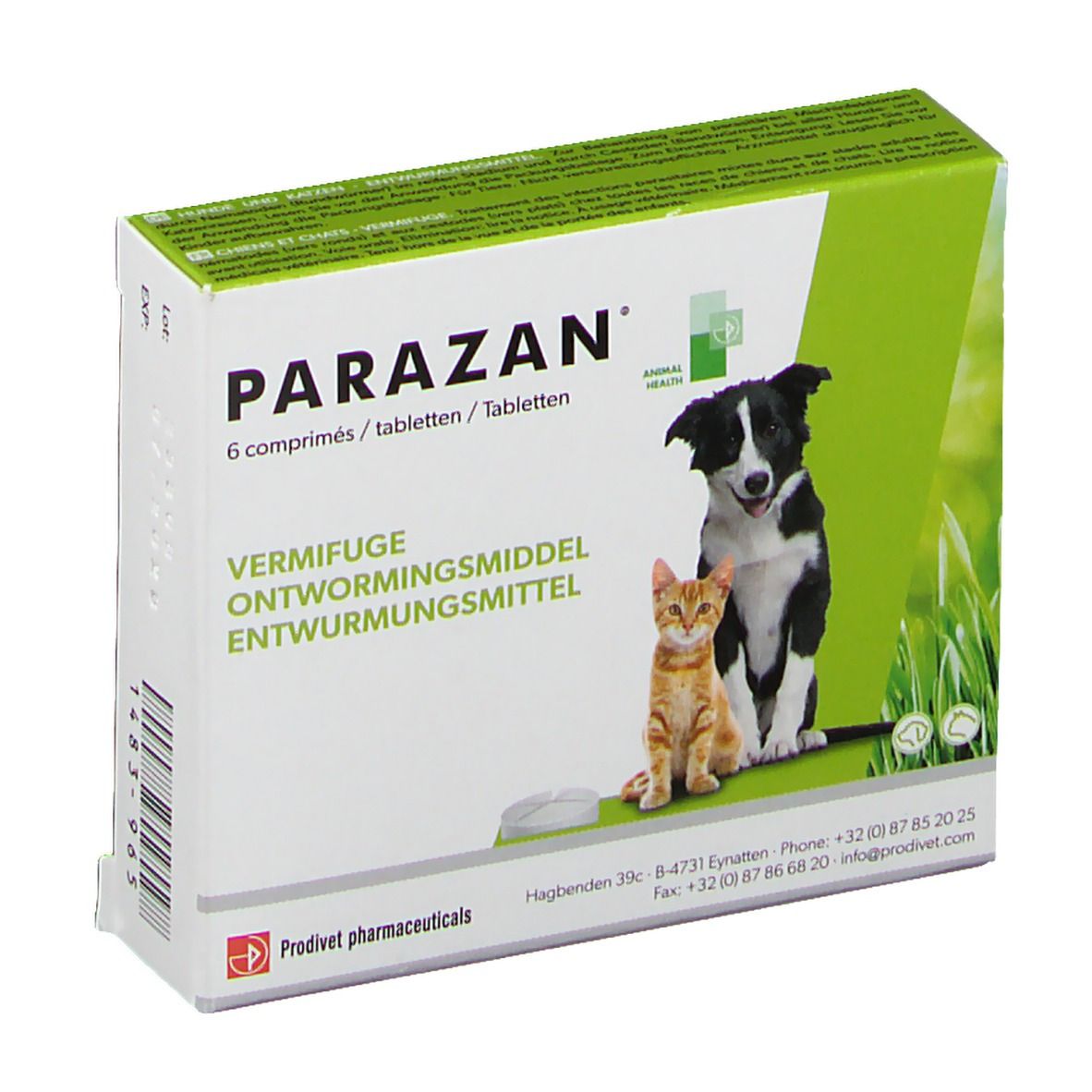 Parazan Chiens et Chats