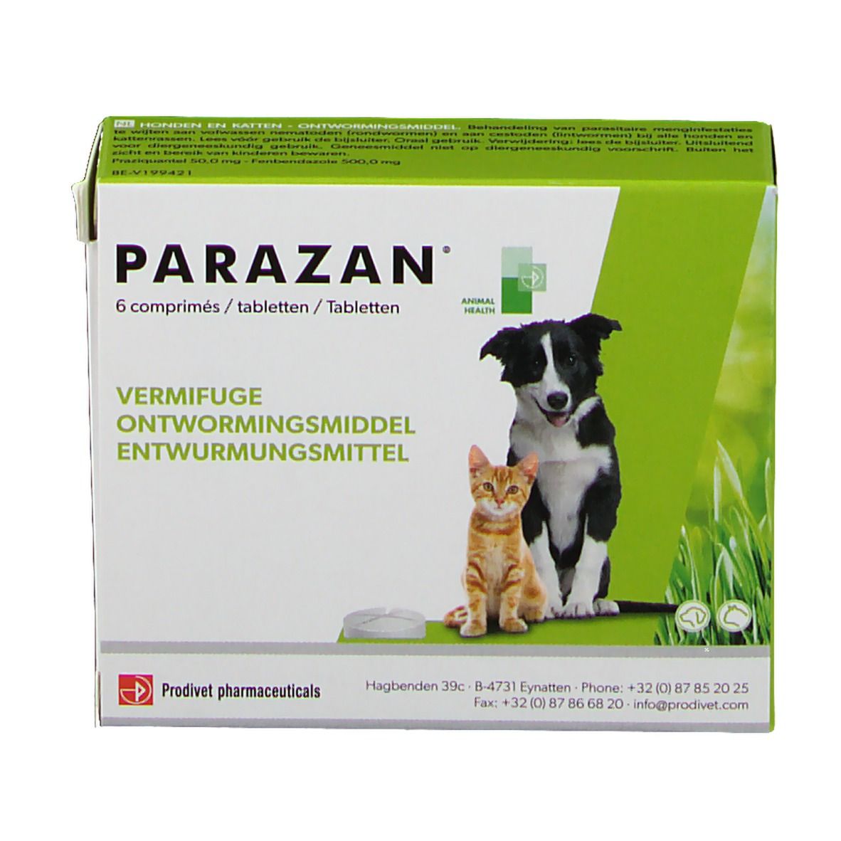 Parazan Chiens et Chats