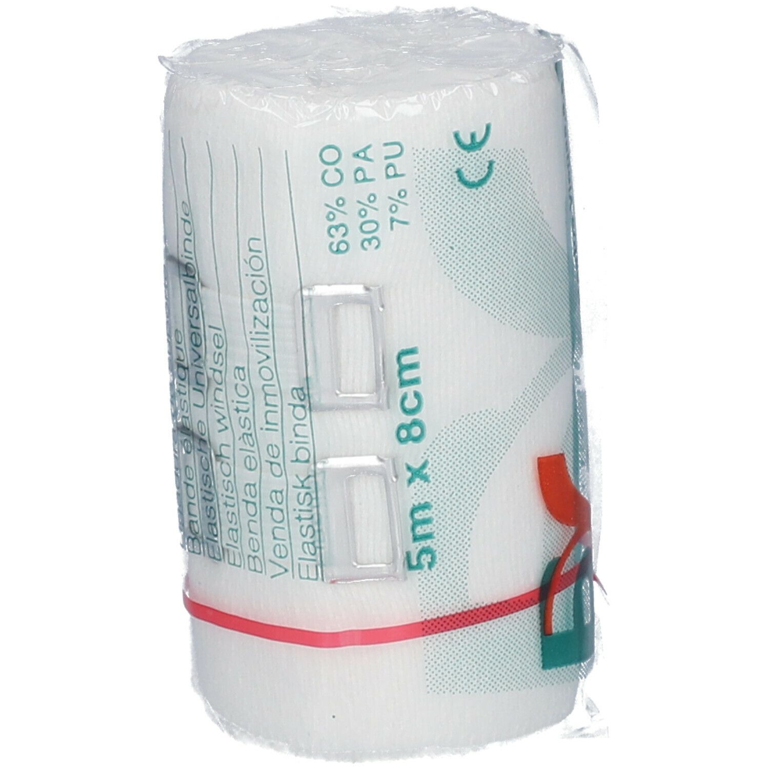 Universal 415 8cm x 5m 2 Clips Bande Elastique