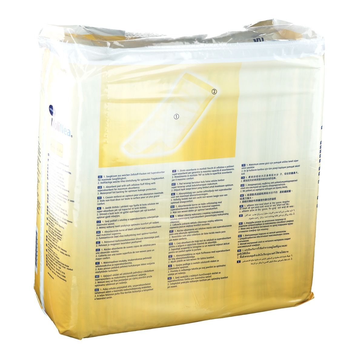 Hartmann Molinea Pads 15cm x 60cm