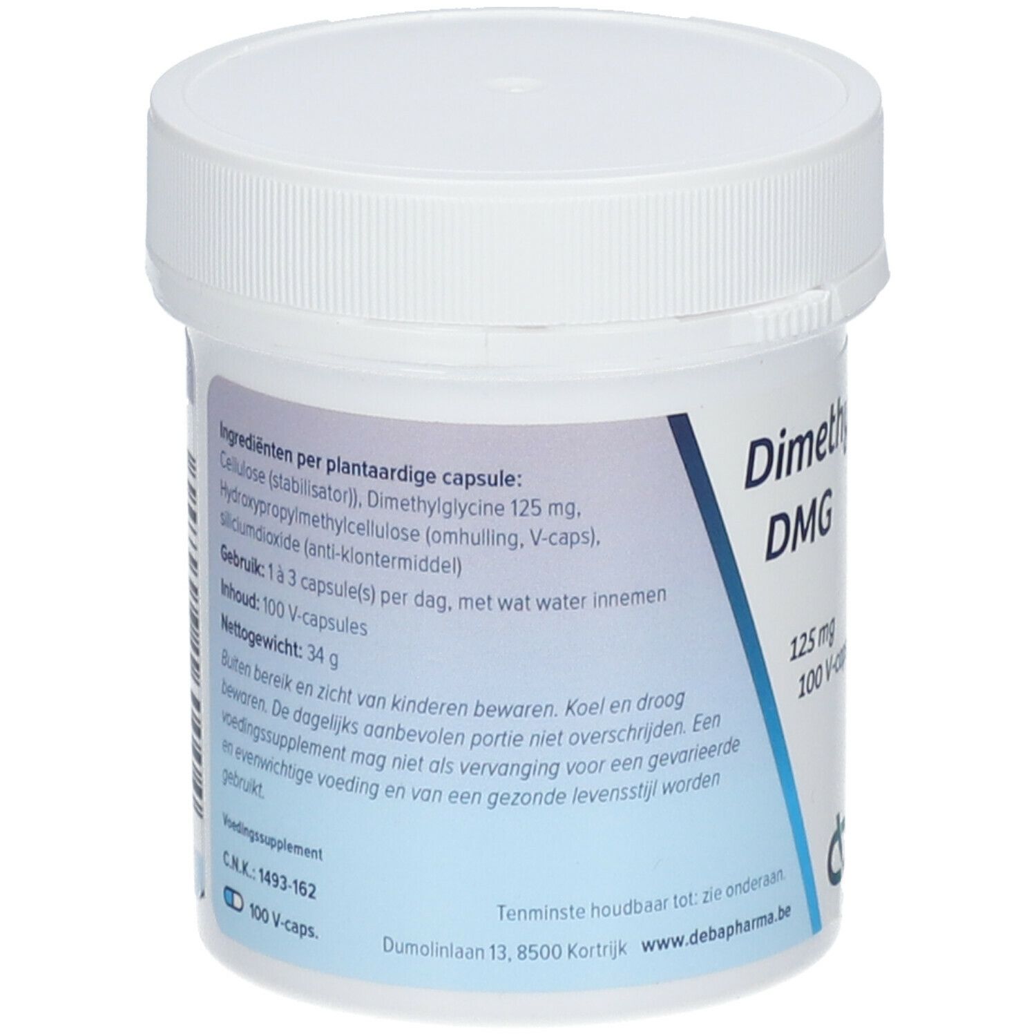 Deba Pharma Vitamine B-15 (DMG) 125mg