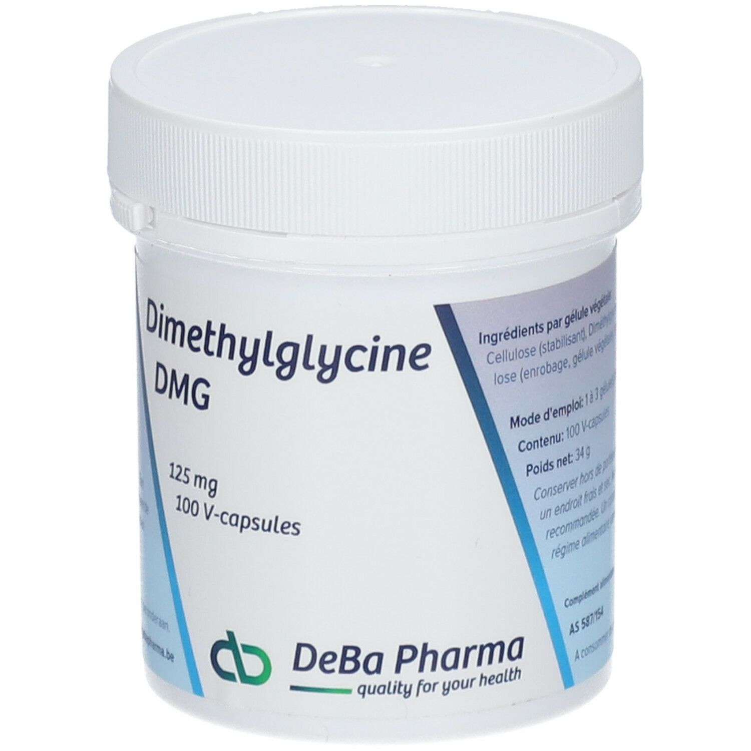 Deba Pharma Vitamine B-15 (DMG) 125mg