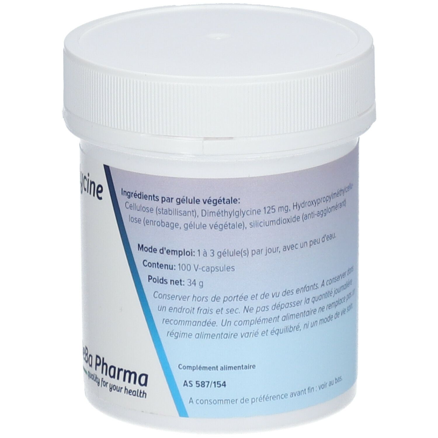 Deba Pharma Vitamine B-15 (DMG) 125mg