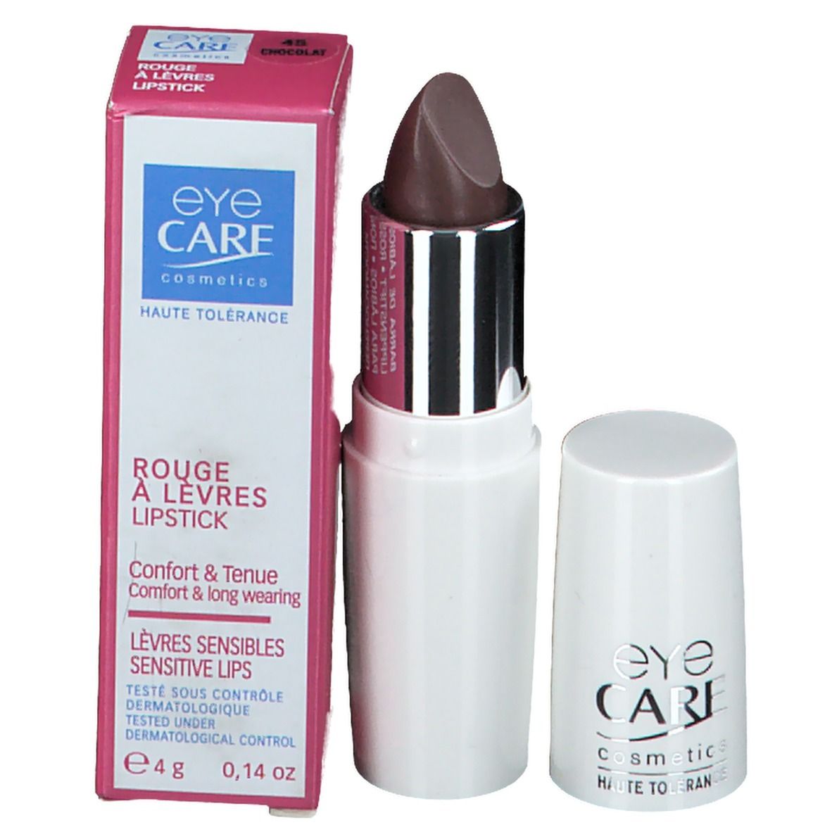 Eye Care Rouge A Lèvres Haute Tolérance Chocolat 45