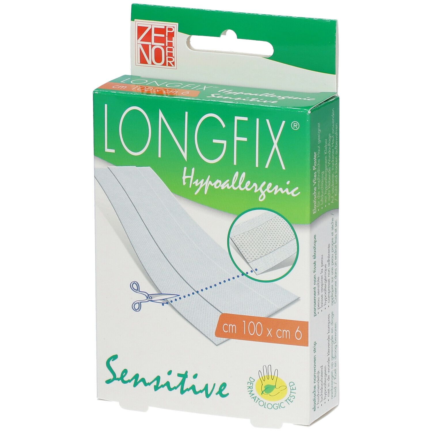 Longfix Elastisch Verband 6 cm x 1 m