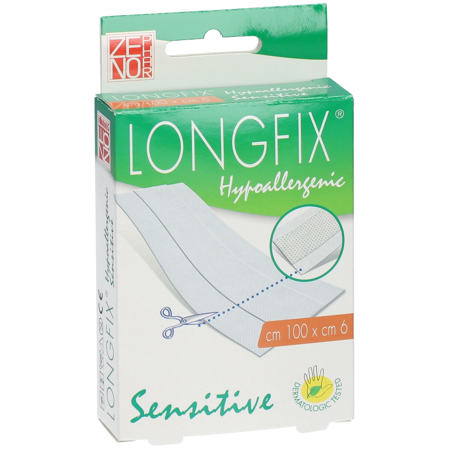 Longfix Elastisch Verband 6 cm x 1 m
