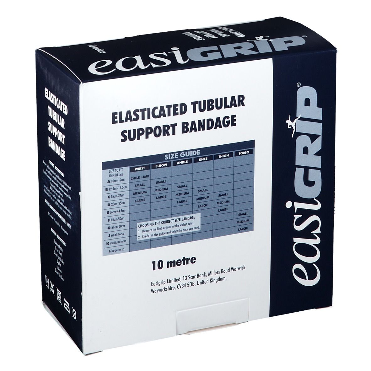 Easigrip Elast Wit D 7.50 cm x 10m