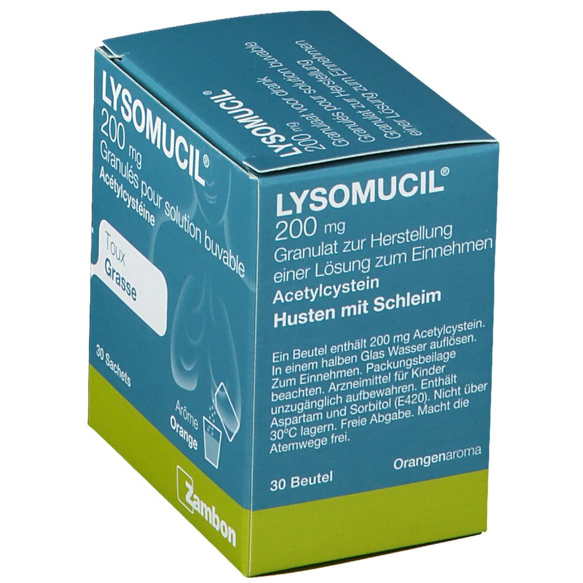 LYSOMUCIL 200mg | Toux Grasse