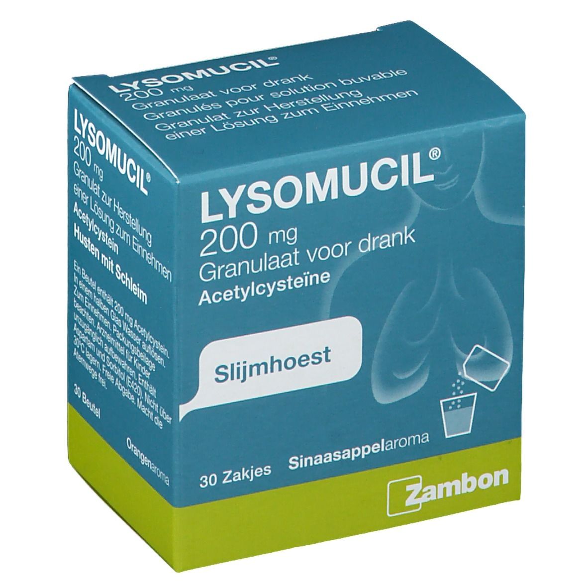 LYSOMUCIL 200mg | Toux Grasse