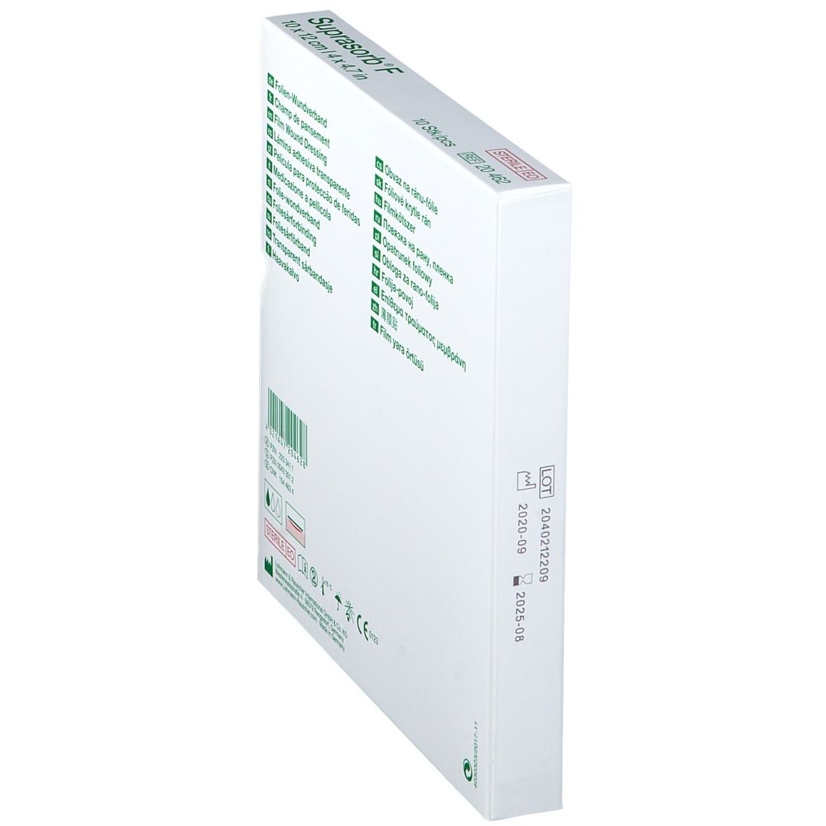 Suprasorb® F Champ de Pansement Stérile 10 x 12 cm 20462