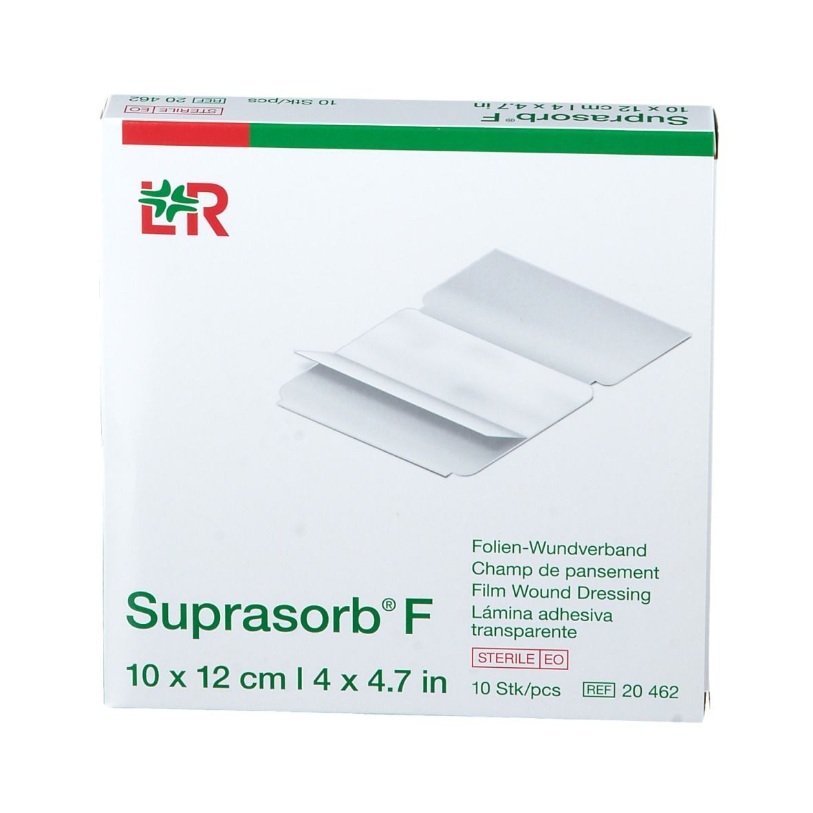 Suprasorb® F Champ de Pansement Stérile 10 x 12 cm 20462