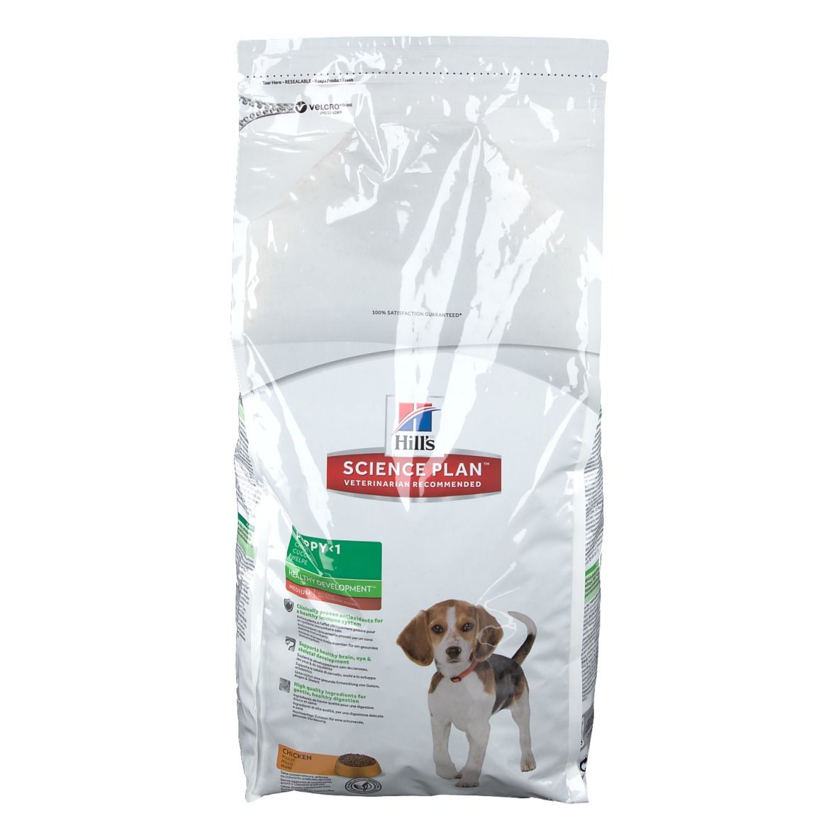 Hill's Science Plan Puppy Healthy Development Medium Hond met Kip