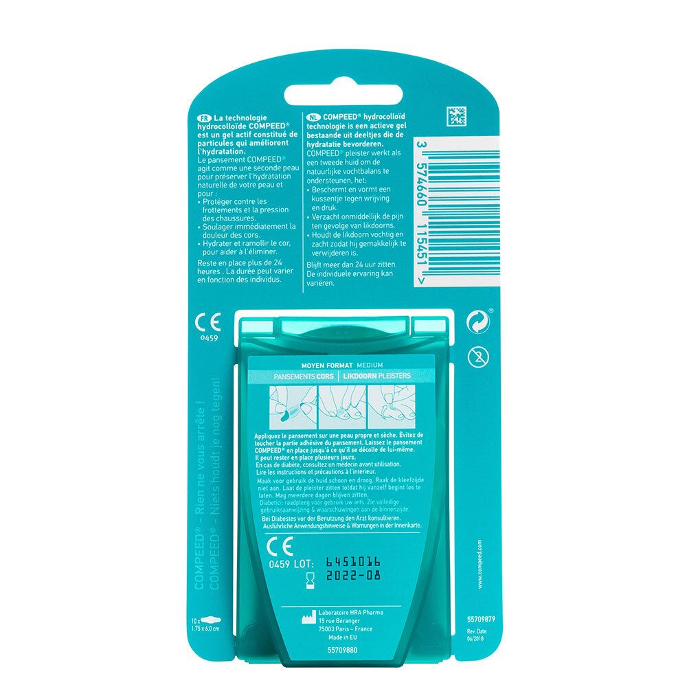 Compeed® Pansement Cors Medium