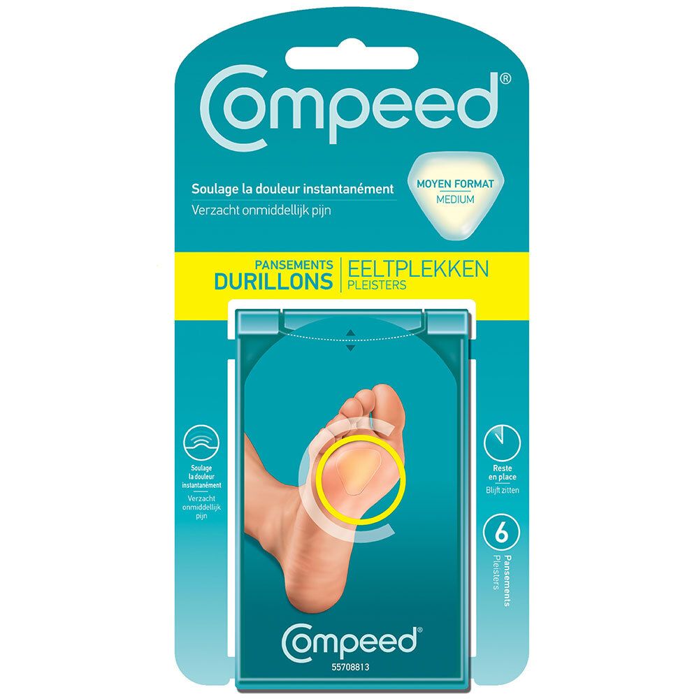 Compeed® Pansement Durillons Medium