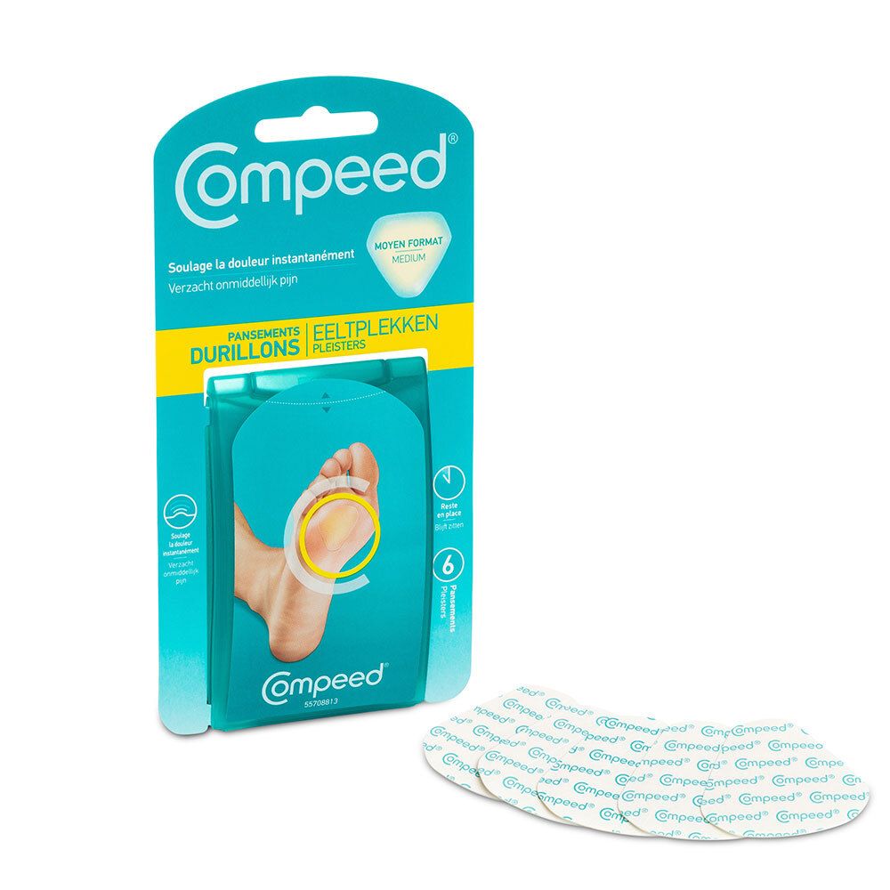 Compeed® Eeltplekkenpleisters Medium