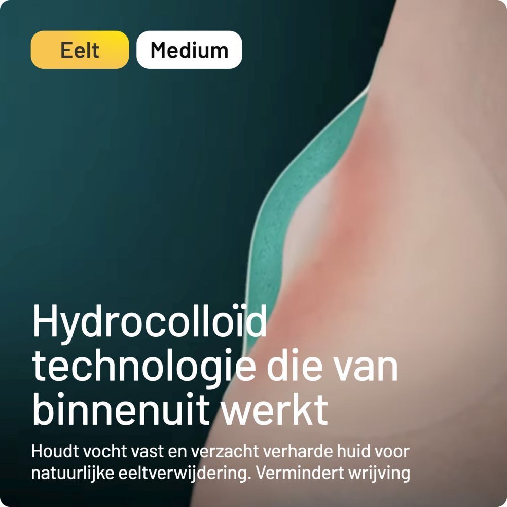 Infographic: Compeed pleisters zijn gemakkelijk mee te nemen. Geschikt voor zak, tas en EHBO-kit.