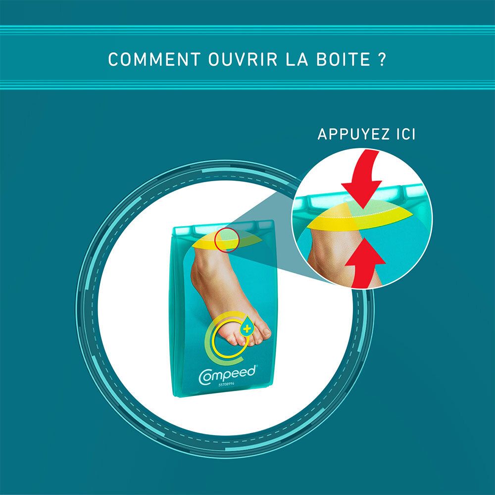 Compeed® Eeltplekkenpleisters Medium