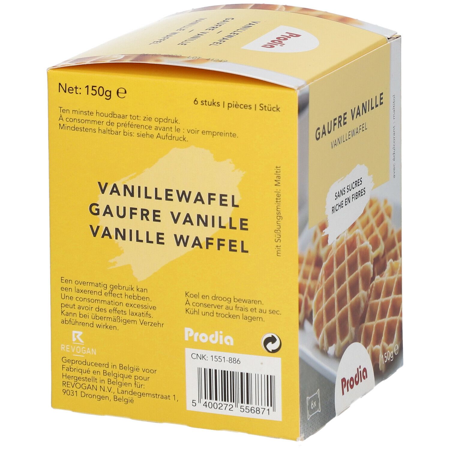 Prodia Gaufre Vanille