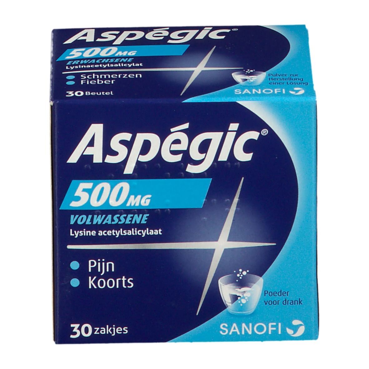 Aspégic 500mg | Pijn & Koorts