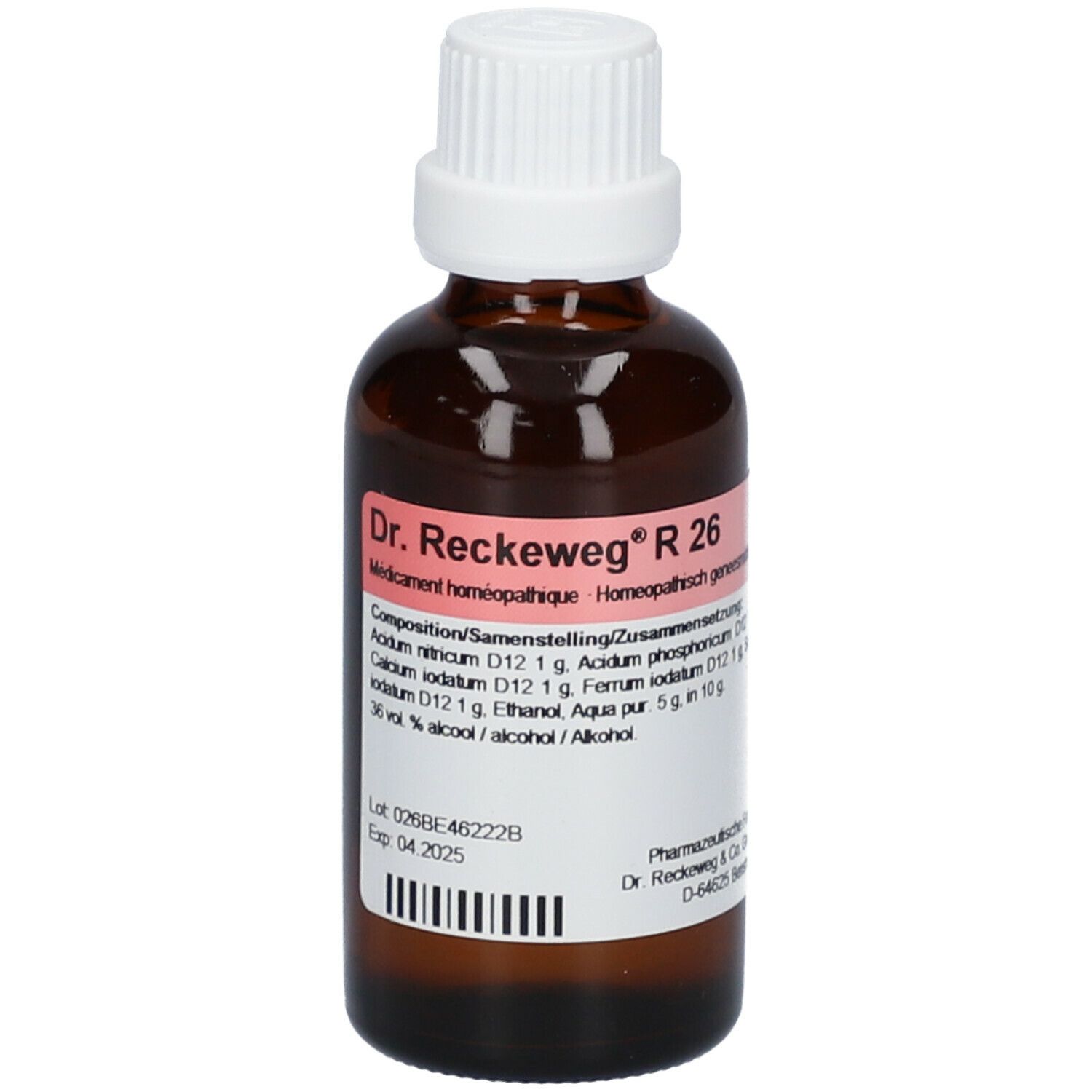 Reckeweg Dr. R26 Druppels