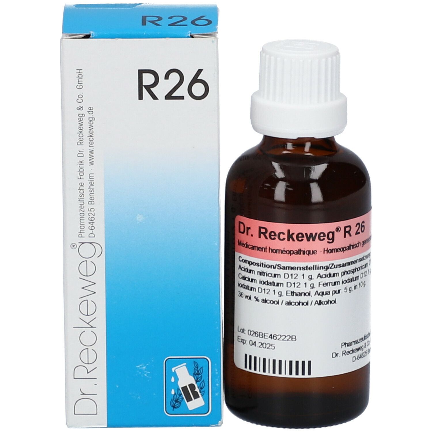 Reckeweg Dr. R26 Druppels
