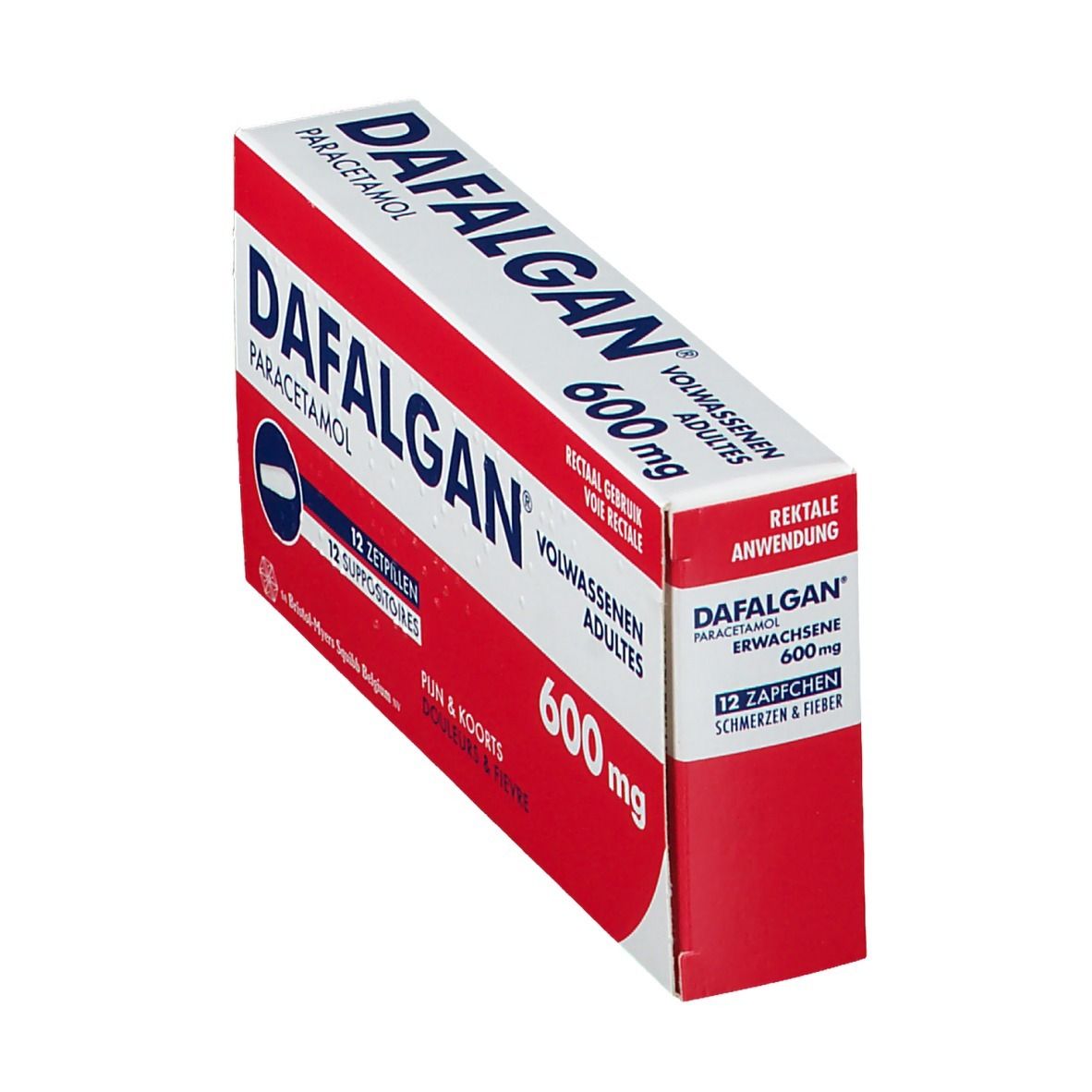 Dafalgan 600mg Volwassenen